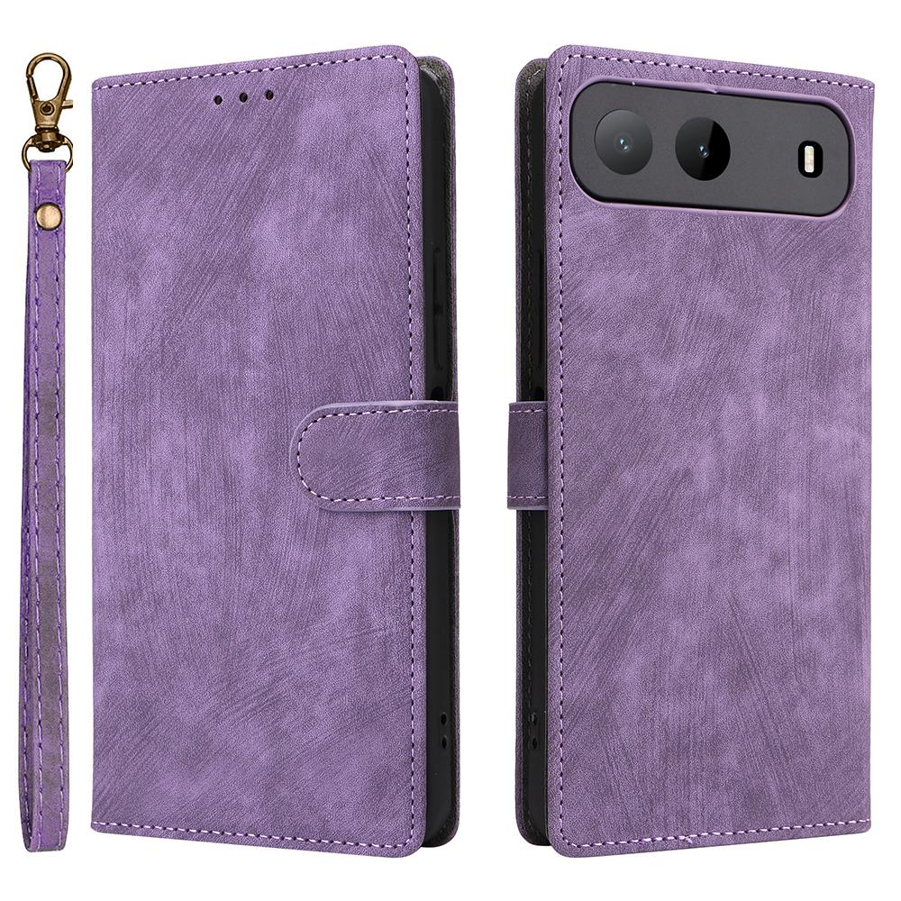 For TECNO Spark Go 5G/Infinix Hot 60i 5G Case Wallet RFID Blocking PU Leather Phone Cover Stand with Strap