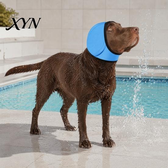 Soundproof Dog Ear Covers Noise Cancelling Wrap, No Shake Muffs, Reduction Earmuffs Loud Protection for Dogs from Thunder Vacuum, Calming Wrap