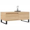 Coffee Table Sonoma Oak 90x50x36.5 cm Particleboard