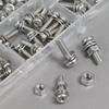 Hex Nuts And Bolt Set - 380 Pieces/120 Pieces, Durable M2 - M5 Metric Size, Universal Hardware Kit For Diy Projects And Repairs