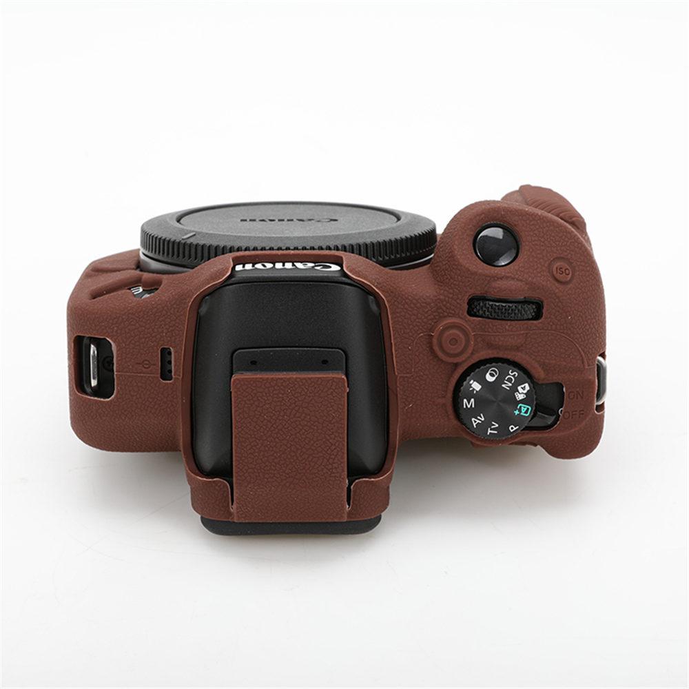 Litchi Pattern R50 Soft Silicone Case Armor Camera Body Cover For Canon EOS R50 EOSR50 Digital Camera Skin