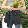 Adjustable Waistband Apron Waist Bag, Multifunctional Fanny Pack with Zipper Pockets, Waterproof Oxford Cloth Travel Running Hiking Bag, Small