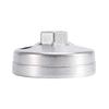 Elerose 74mm Filter Wrench, Aluminum 14 Flute Filter Wrench Socket Remover Tool 903(Silver)