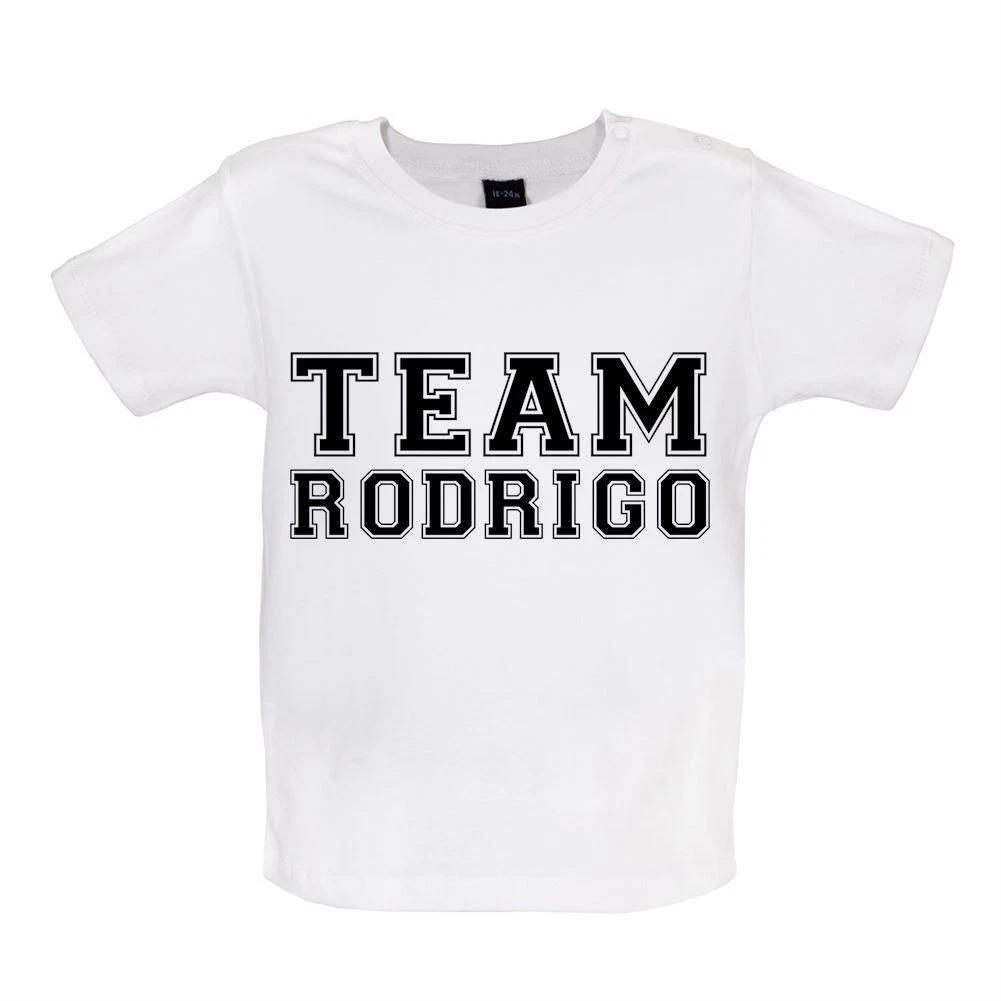 Team Rodrigo - Baby T-Shirt / Babygrow - Singer Lyrics Rodrigo Fan Tour 2003 120