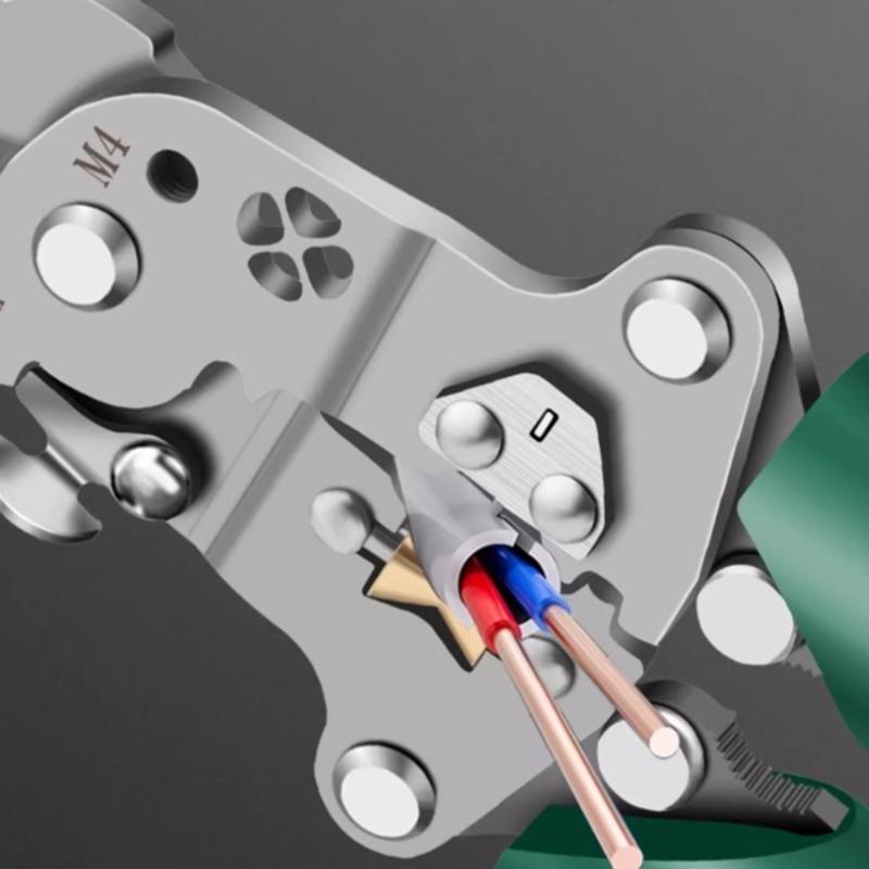 16/18 in 1 Foldable Wire Stripper Crimper Cable Cutter Plier Professional Electrical Wire Stripping Tool Wire Stripper