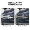 Für Volvo S60 2014-2026 Hochglanz Rauchschwarz Vorgeschnittenes TPU Auto Scheinwerfer Schutzfolie PPF Kit Kratzfestes Vinyl Wrap Abdeckung