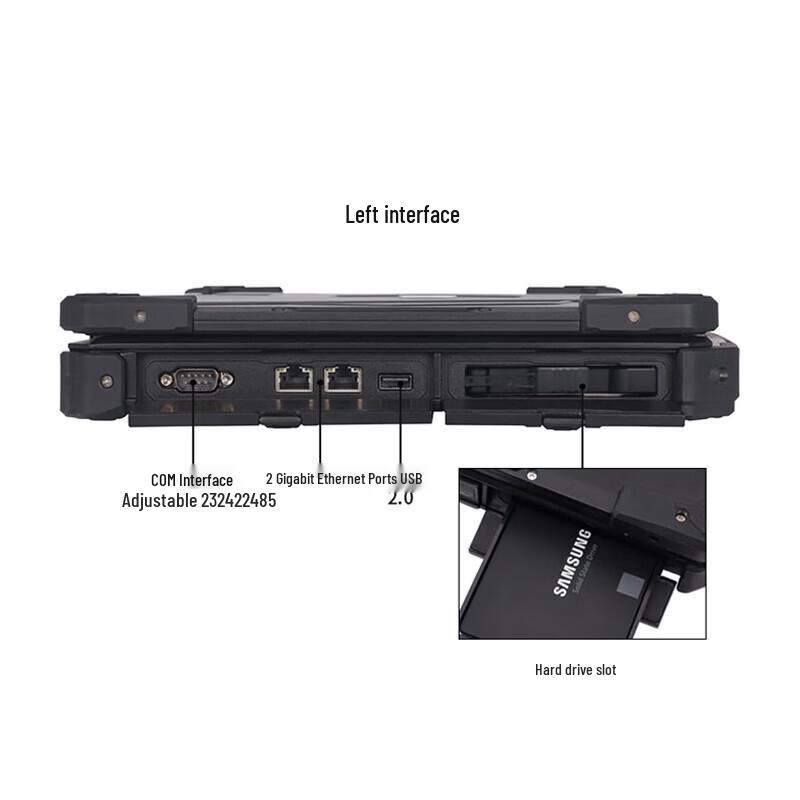 AICSHTER 15.6-inch Fully Rugged Laptop AIC-K156 (CN version)