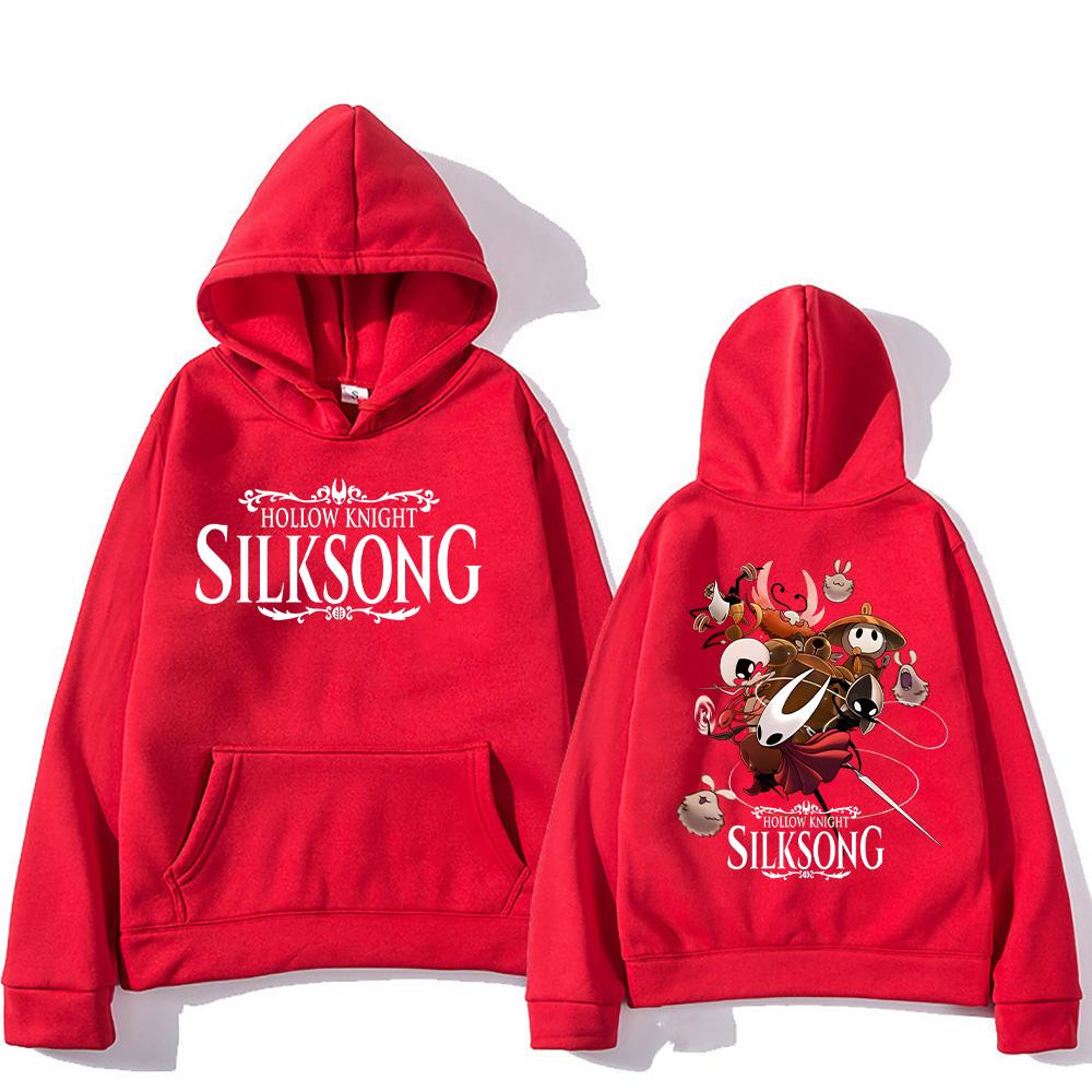 Hollow Knight Silksong Hot Game Hoodies Long Sleeve Fashion Casual Pullovers High Street Women Men Sweatshirt Fashion Streetwear