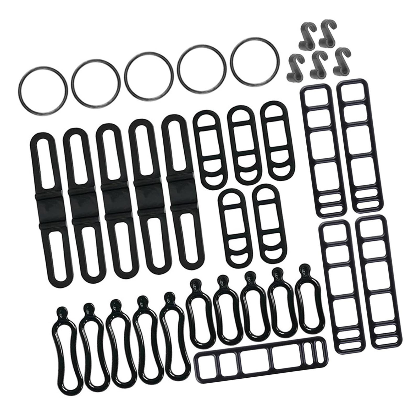 

1set Bikes Light Replacement Mount Silicone Band Elastics Belt Tie Flashlight Stand Bandages Fixing Bandages Belt 1