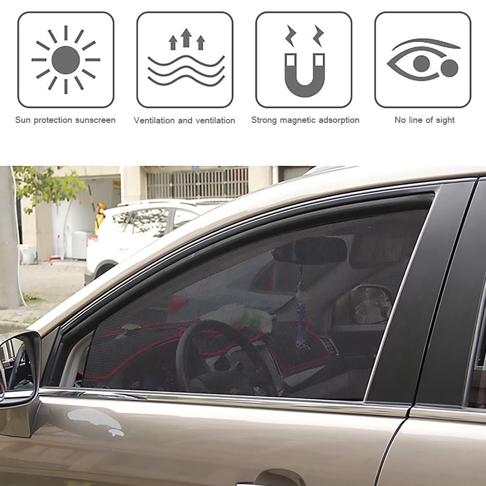 Car Windows Sunshade Magnetic Car Sun Shade UV Protection Automobile Curtain