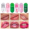 Gloss Hydratant Repulpant Changement de Couleur Capsule Gloss à Lèvres Hydratant Longue Tenue Lèvres Naturelles Juteuses Maquillage