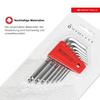 PB SWISS TOOLS PB Swiss Tools Ball Head Hex Wrench Set 212H-6CN