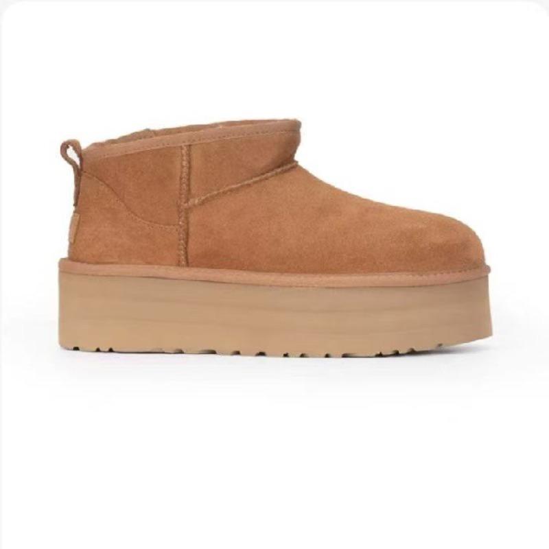 Winter rain i snow boots men's and women's short boots new cowhide velvet thickened thermal cotton shoes