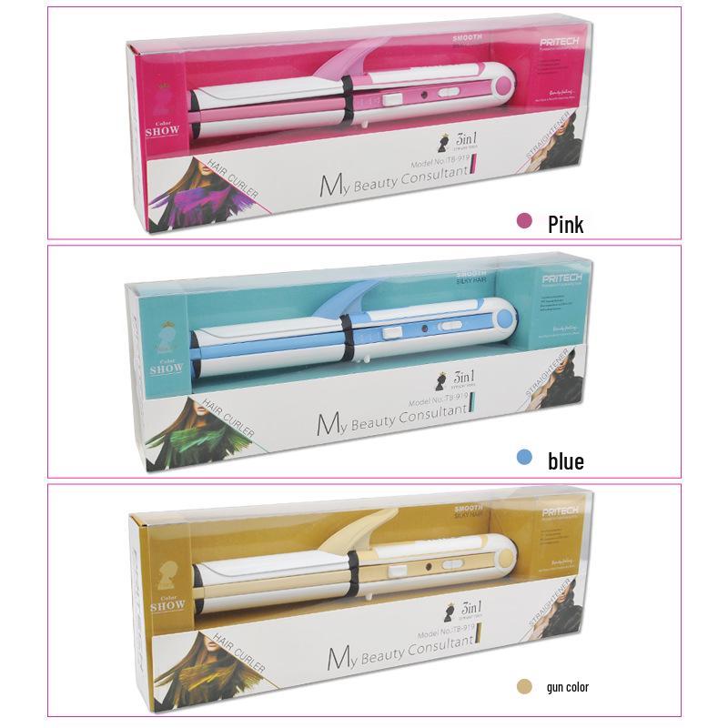 

Pritech 3-in-1 Multi-Function Curling & Straightening Iron