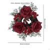 Christmas Candle Rings Wreath Inner Diameter 4" for Wedding Holiday Birthday Style A