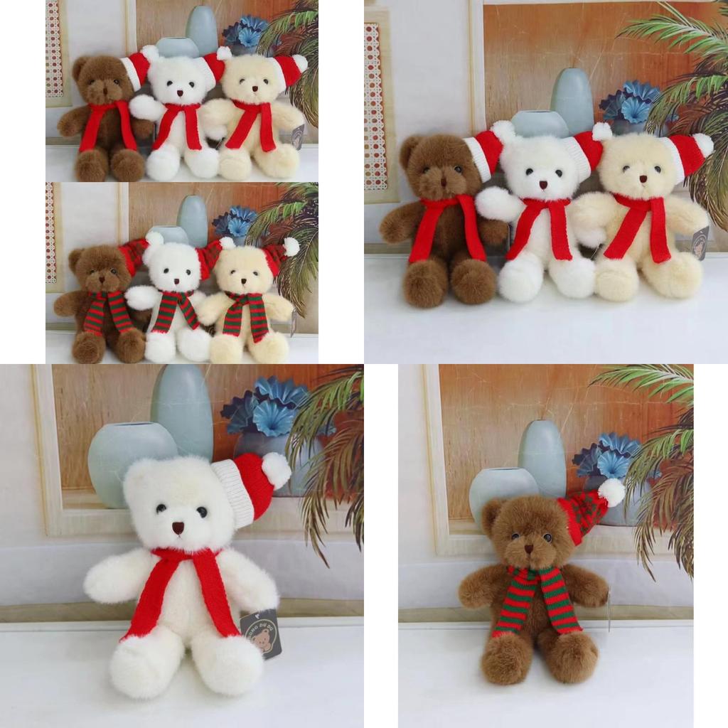 Adorable Teddy Bear Plush Toy Perfect For Cuddling Soft And Fluffy Gift For Christmas And New Year