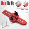 Thin Rips Jig Extended Thin Rips Jig Table Sawing Guide for Precise Narrow Strips Cut for Table Sawing, Routers Band Saw