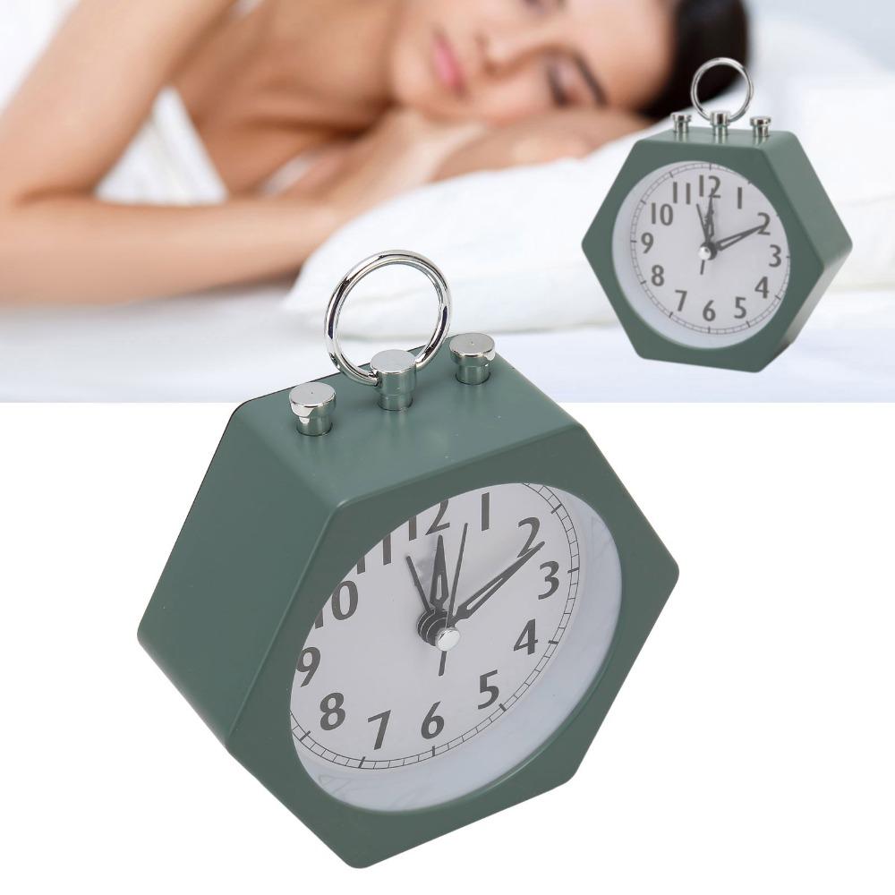 Battery Powered Portable Alarm Clock Clear Display Digital Alarm Clock  For Student