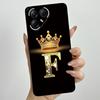 For Tecno Pova 7 Pro Ultra 5G Case Luxury Crown Letter Silicone Soft Phone Case For Tecno Pova7 Pro Ultra Shockproof Back Covers