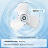 High Thrust Boats Propeller Marine Propeller Enhances Efficiency Outboard Propeller Replaces 663-45947-02-EL for 40-60HP