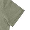 Men's Summer Sporty Cotton Linen Two-Piece Set: Breathable Short Sleeve Polo Shirt & Lapel Shorts