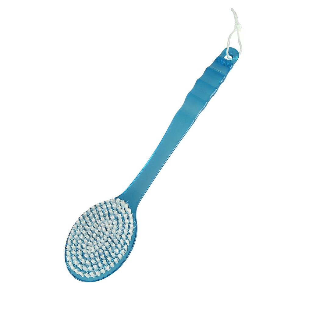 Long Handle Bath Brush for Body Scrubbing and Exfoliating with Soft Bristles and Ergonomic Grip for Shower and Bath Use