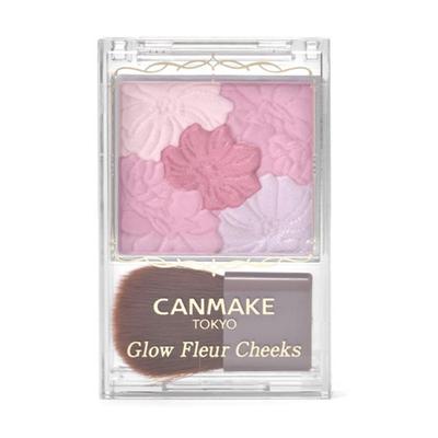Canmake Glow Floor Cheek Pact Blusher 6,3 g, No. 16 Farina di lillà, 1 pezzo