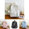 Minimalist Girls Backpack With Nylon Material For School And Daily Use