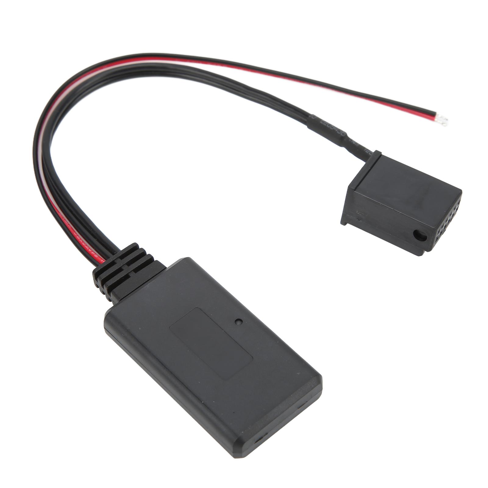 

Car CD Aux Cable Audio Adapter Bluetooth 5.0 Replacement for Fiesta Mondeo MK3 Focus 2 MK2