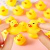 Phyxiul Duck Bath Toys, Pack of 100, Soft Floating Duck Toys, Festival Prizes