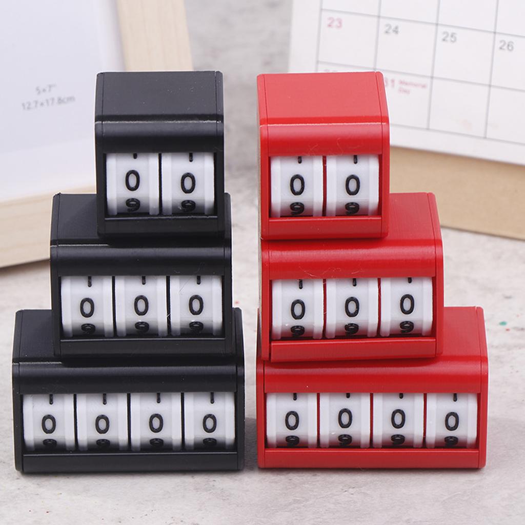 Portable Plastic Score Keeper with Easy To Read Display Durable Tabletop Game Counter for Board Games Sports Events