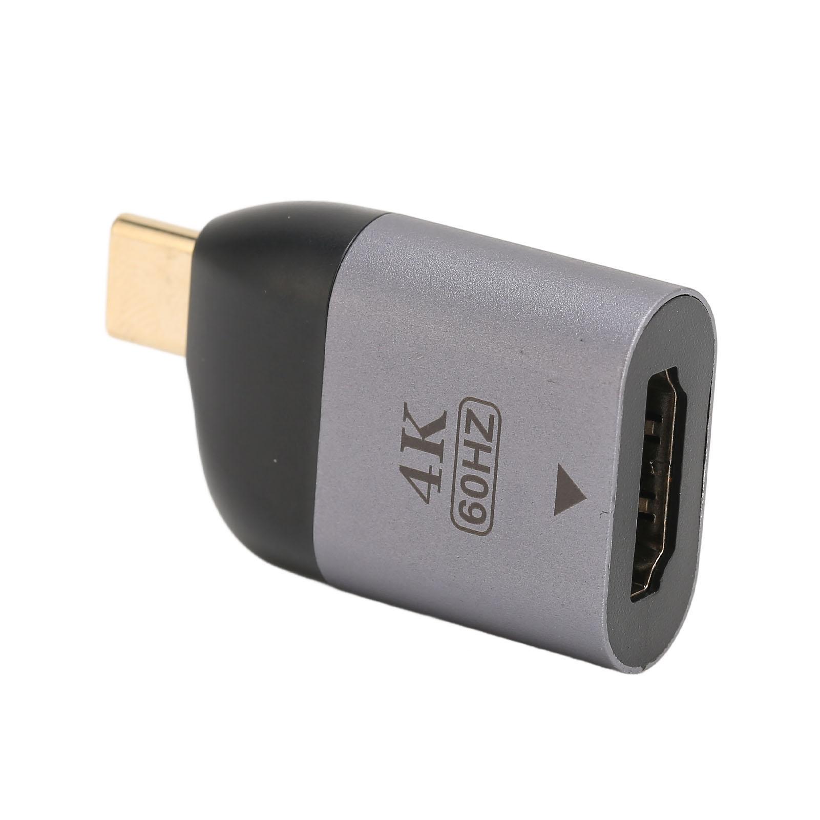 

Адаптер мультимедийного интерфейса USB C - HD 4K 60 Гц Портативный USB 3.1 Type C - HD Мультимедийный интерфейс