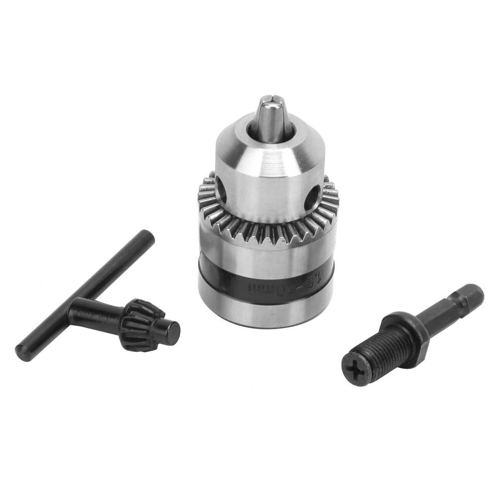 Light Wrench Drill Chuck 1.510mm 3824UNF + 14 Hex Head 38 Thread Extension Rod