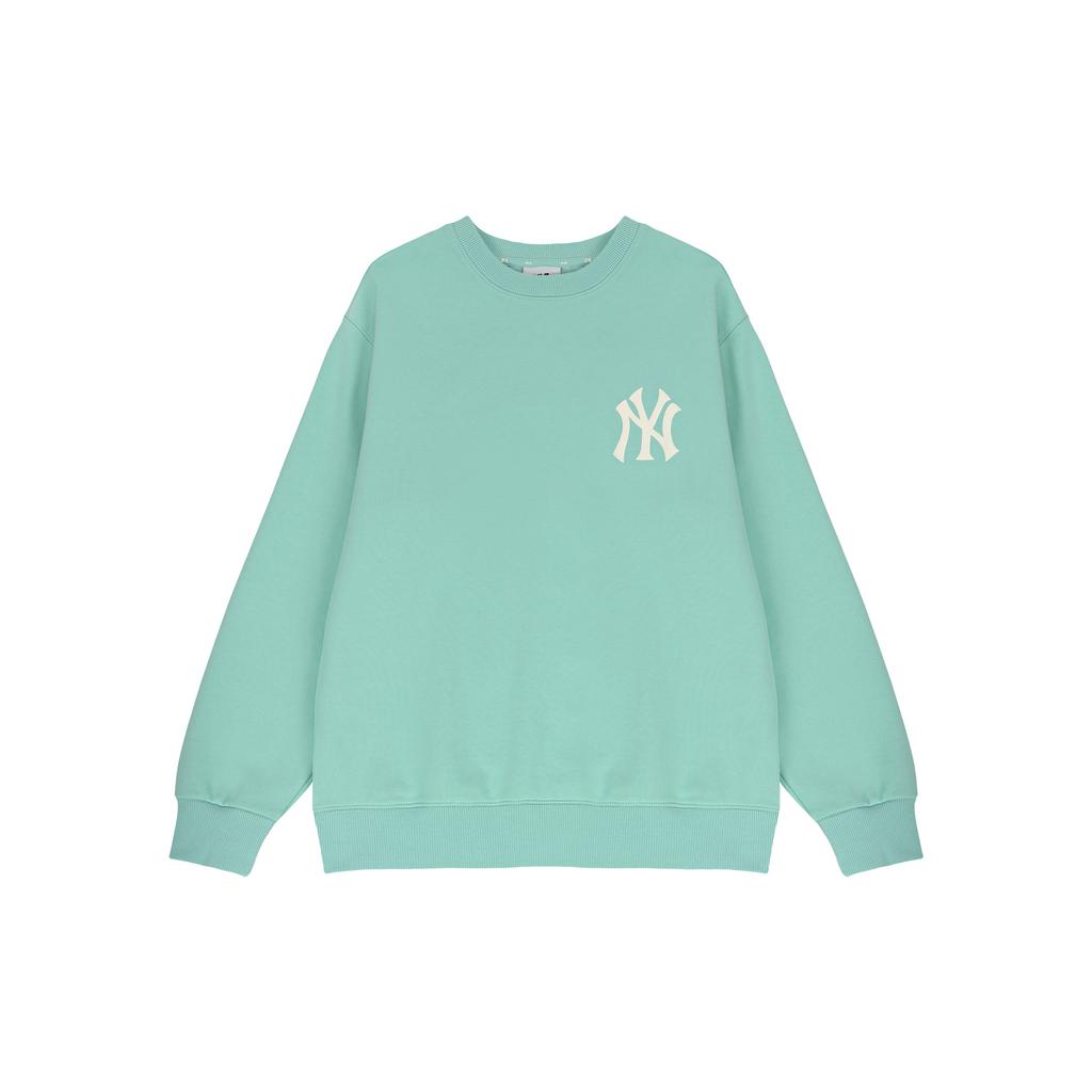 New MLB New York Yankees Sweatshirts Unisex Light Mint 3AMTEC314-50MTL