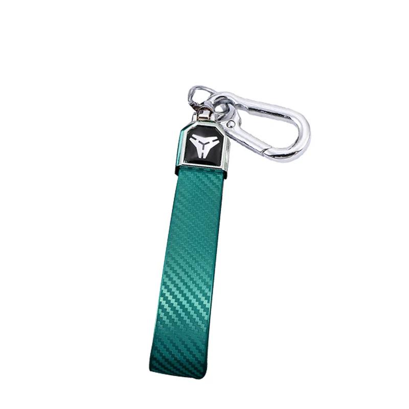 Carbon Fiber TPU Car Flip Key Case Cover for Hyundai Elantra Solaris Tucson I30 I35 I40 KONA Genesis Santa Fe Azera Holder Shell