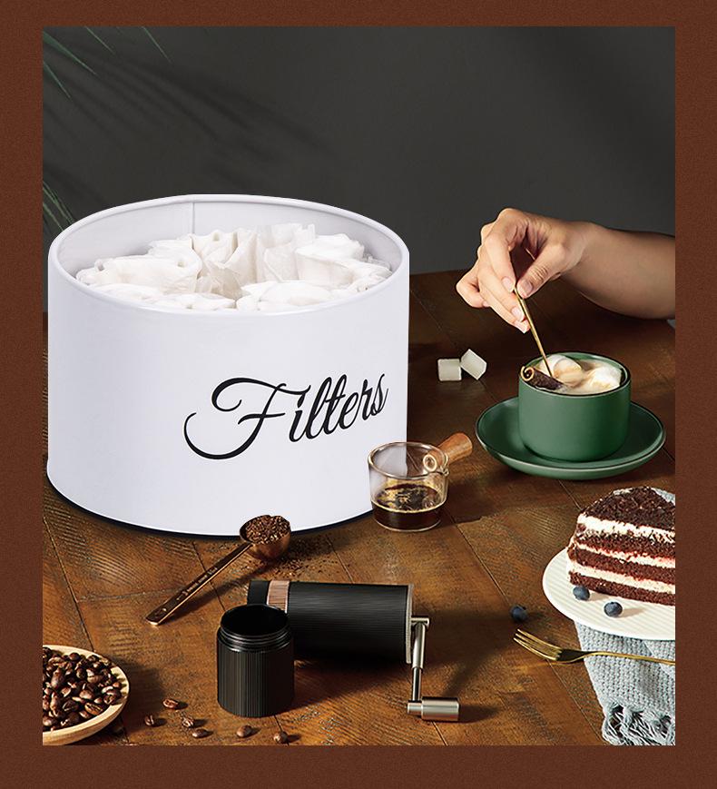 Cross-border Coffee Filter Paper Holder & Laundry Pod Storage Box