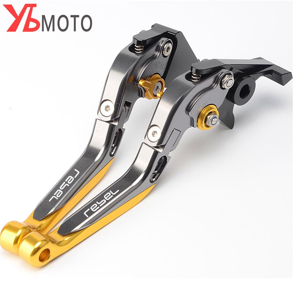 Flash Deals Motorcycle CNC Brake Clutch Levers For Honda CMX 500/300 Rebel 2017- Adjustable Extendable