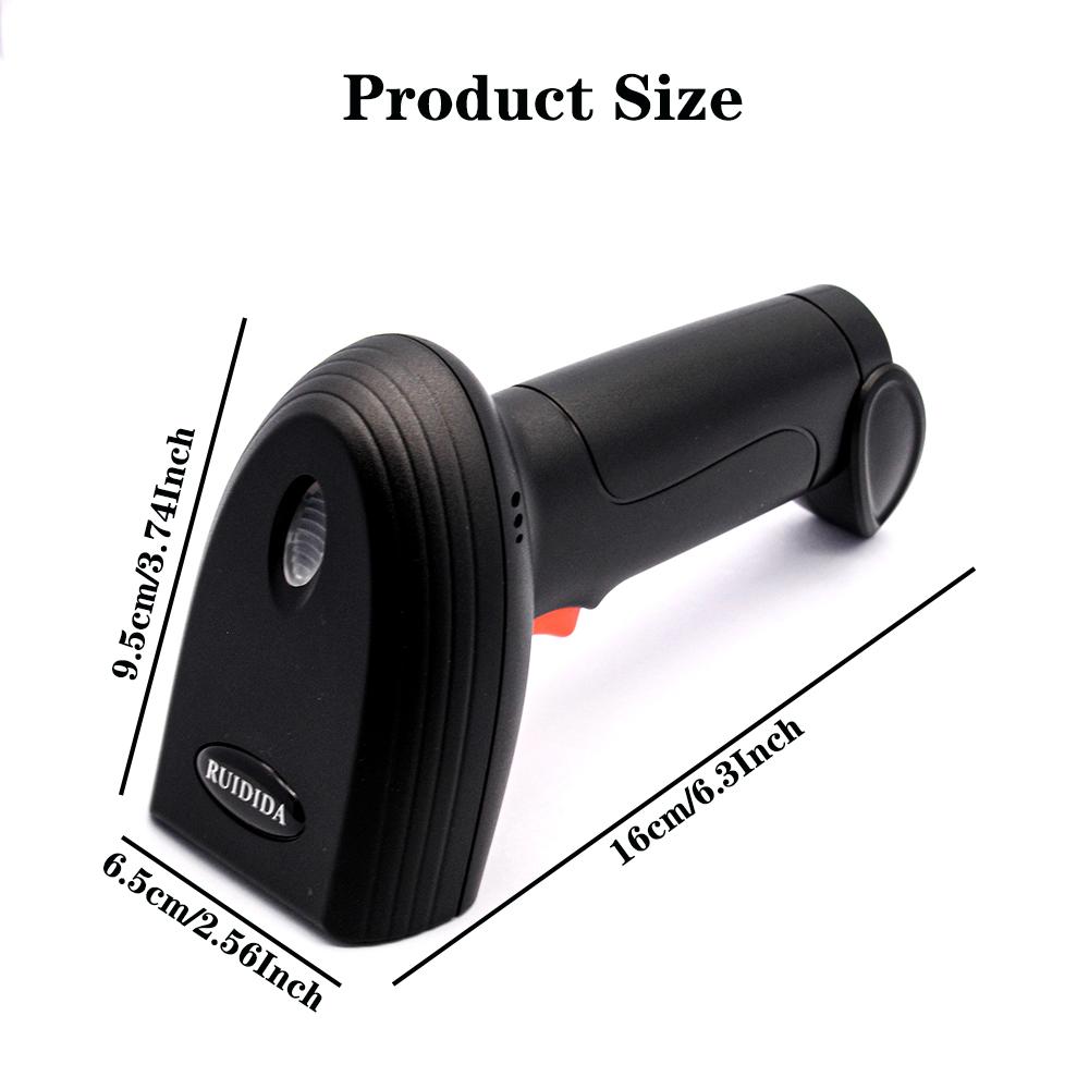 Σαρωτής Barcode Χειρός Ενσύρματος ή Ασύρματος ή Bluetooth Αναγνώστης Bar 1D 2D Σαρωτής κωδικού qr κωδικού Datamatrix Σαρωτής PDF417