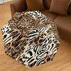 1PC Leopard Print Tiger StripesUmbrella-8-Rib Reinforced, Automatic Open, Lightweight & Durable, Cute Fashion Accessory for Outdoor-P120