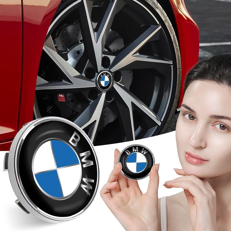 Bilhjul Navkapsel Senterdeksel Felg Nav Støvdeksel Emblem Klistremerke For BMW E46 E90 E60 F10 F30 F20 E39 E36 X5 E70 F25 F15