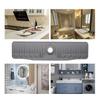 Multipurpose Leak Proof Sturdy Silicone Cabinet Liners Under Sink Protective Mats for Household Spill Management