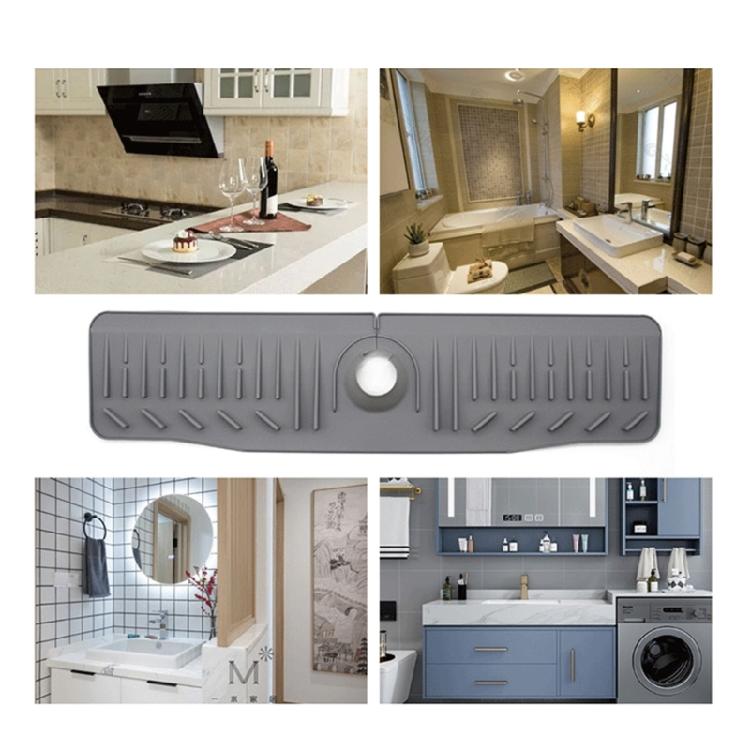 Multipurpose Leak Proof Sturdy Silicone Cabinet Liners Under Sink Protective Mats for Household Spill Management