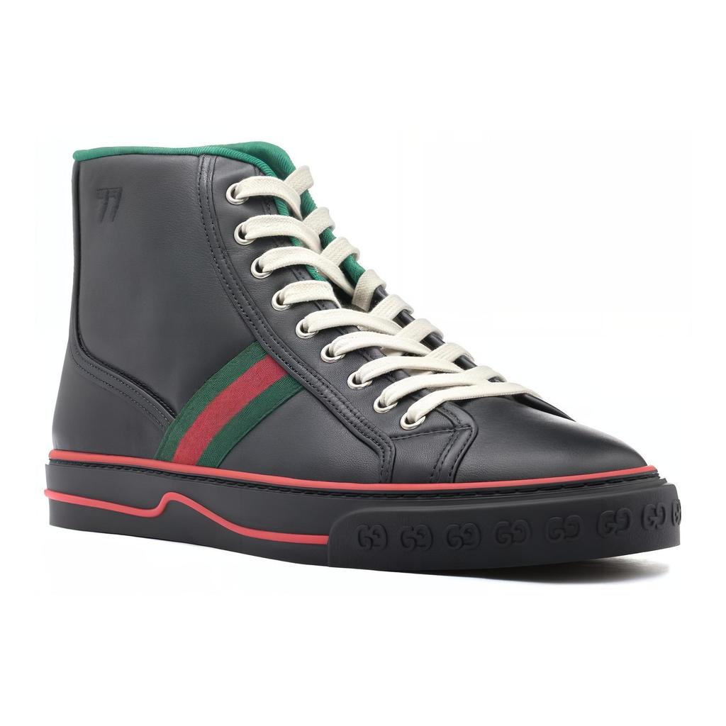Gucci Tennis 1977 High 'Black Red Green' 644734 17L20 1074