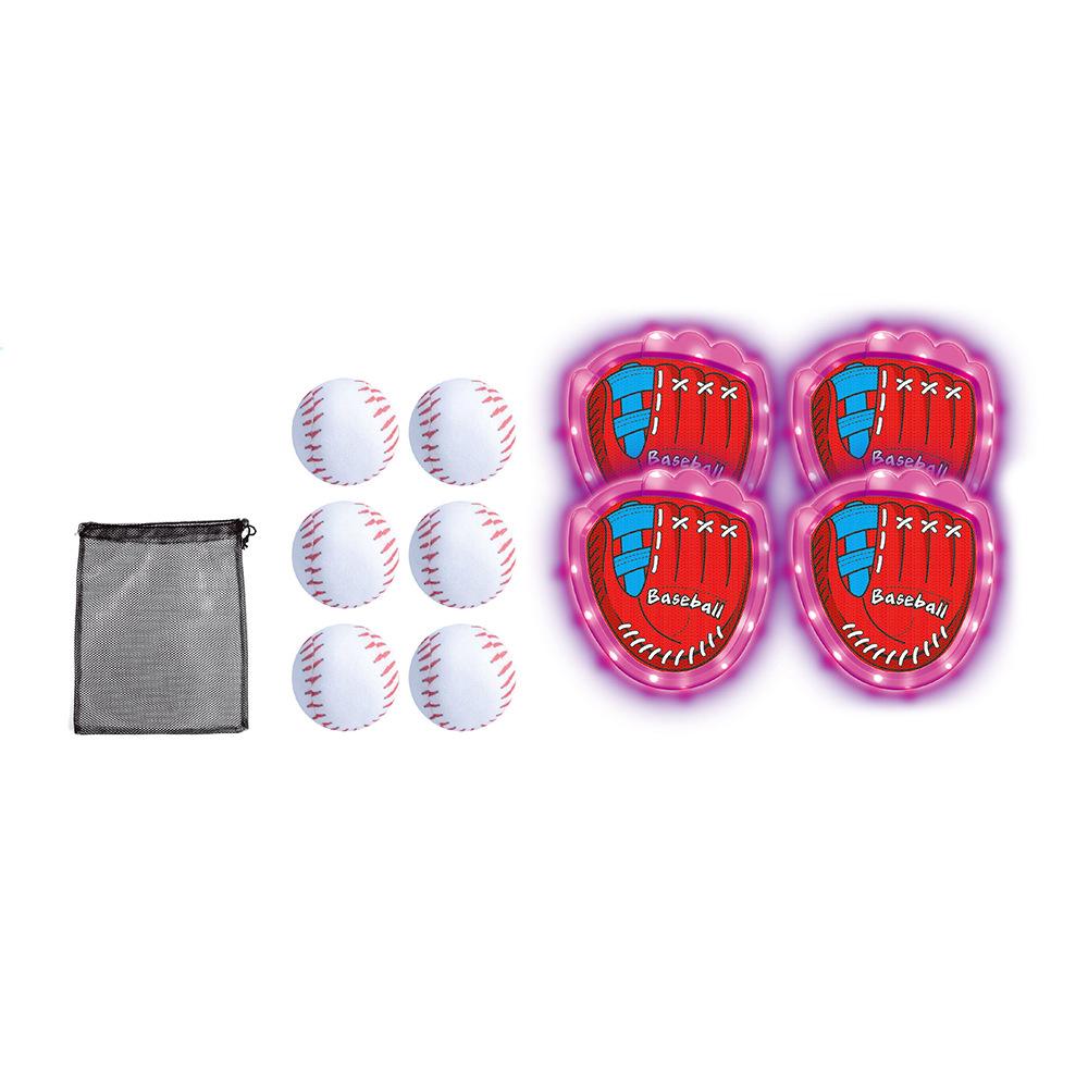 Camping Games Children Luminous Sticky Target Ball Toy Outdoor Leisure Party Parent-Child Interactive Gift
