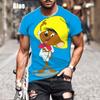 Sommer Neue klassische Anime-Figur Speedy Gonzales 3D-Druck Herren Kurzarm-T-Shirt Lustiges Cartoon-Unisex-Sport-T-Shirt