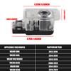2Pcs Car Door LED Welcome Light For Volvo Rdesign S80L S60L V40 v 40CC 2013 XC60 XC90 2015 HD Laser Projector Lamp Accessories