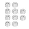 10 Piezas Collares de Eje 6mm Acero Alta Resistencia Resistente al Desgaste Estable Collares de Eje de Tornillo de Fijación para Inteligente
