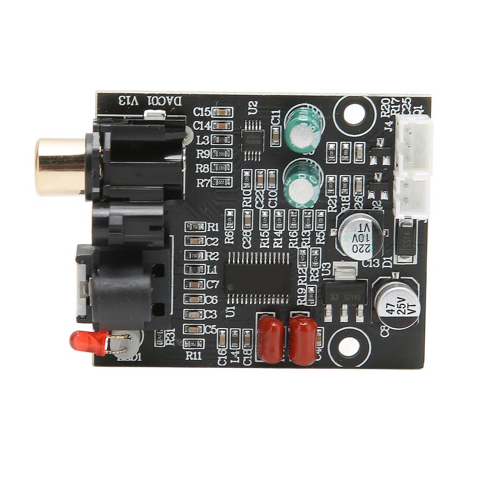 Digital Decoder Module DIY Modified 24 Bits 192K Optical Coaxial DAC Decoder Board