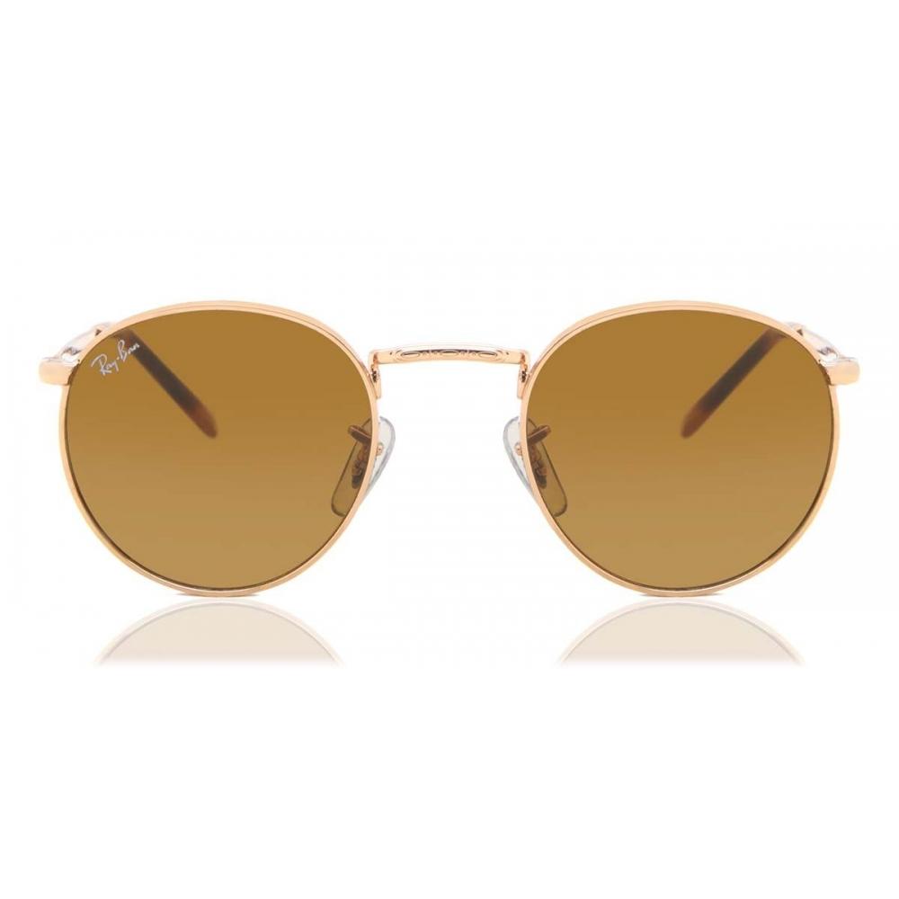 

Ray Ban Rb3637 New Round 920233 Unisex Sunglasses Rose Gold/50-21-140