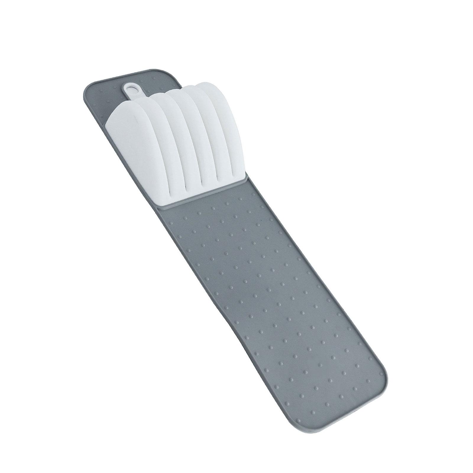 

Modern Kitchen Kitchenware Holder With Soft Rubber Materials Portable Space Saving Storage Organizers for Home Use A